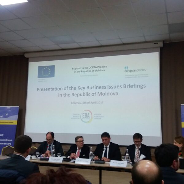 Key Business Issues in the Republic of Moldova an opportunity for Business to Government constructive dialogue