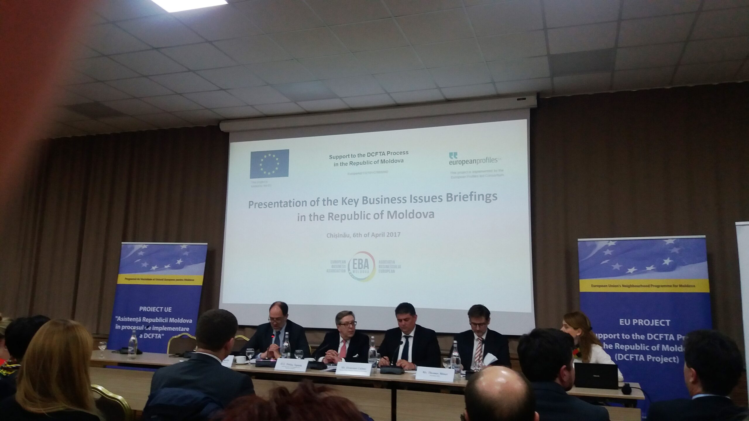 Key Business Issues in the Republic of Moldova an opportunity for Business to Government constructive dialogue